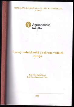 Úpravy vodních toků a ochrana vodních zdrojů