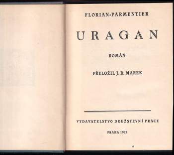 Ernest Florian-Parmentier: Uragan
