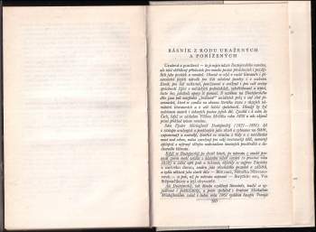 Fedor Michajlovič Dostojevskij: Uražení a ponížení