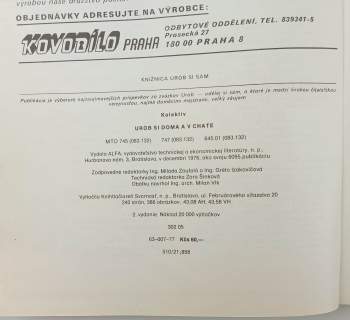 Kamil Zoufalý: Urob si doma a v chate