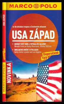 USA západ - Průvodce se skládací mapou