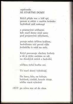 Jan Skácel: Uspávanky
