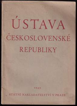 Ústava Československé republiky ze dne 9. května 1948