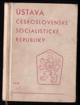Ústava Československé socialistické republiky