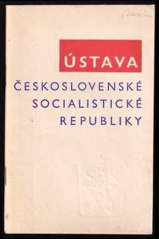 Ústava Československé socialistické republiky