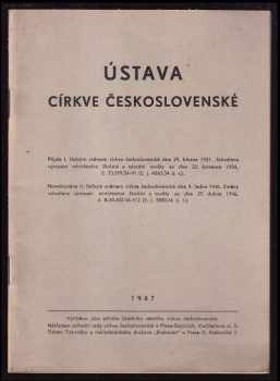 Ústava církve československé
