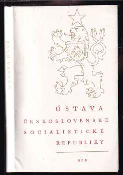 Ústava ČSSR ; Ústavní zákon o československé federaci ; Ústavní zákon o postavení národností v ČSSR