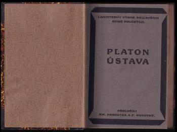 Platón: Ústava