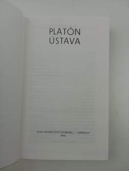 Platón: Ústava