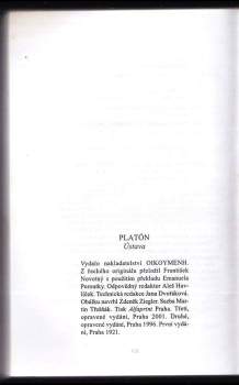 Platón: Ústava