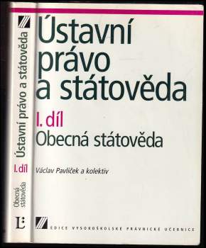 Václav Pavlíček: Ústavní právo a státověda