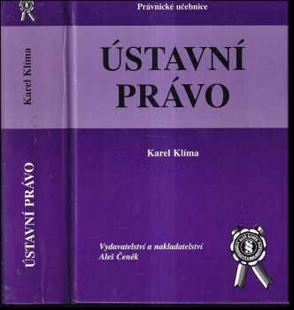 Karel Klíma: Ústavní právo