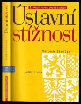 Vojtěch Šimíček: Ústavní stížnost