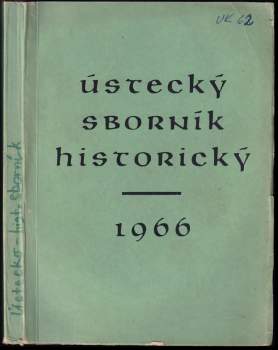 Ústecký sborník historický 1966
