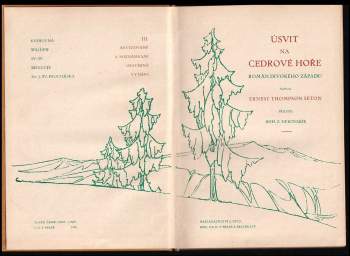 Ernest Thompson Seton: Úsvit na Cedrové hoře
