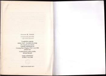 Steven M Greer: Utajovaná pravda - zapovězené poznání