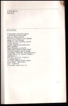 Thomas More: Utopie