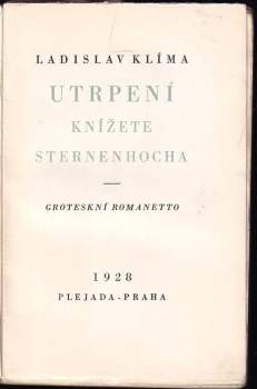 Ladislav Klíma: Utrpení knížete Sternenhocha