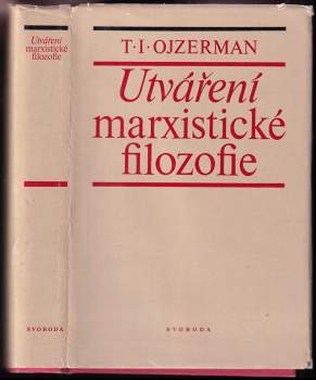 Utváření marxistické filozofie