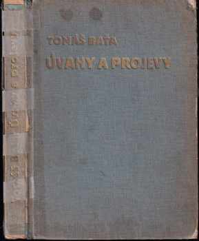 Úvahy a projevy