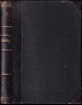 Úvahy historické a literární