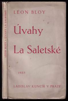Léon Bloy: Úvahy La Saletské