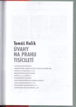 Úvahy na prahu tisíciletí