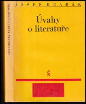 Úvahy o literatuře