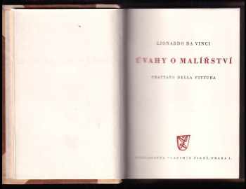 Leonardo da Vinci: Úvahy o malířství