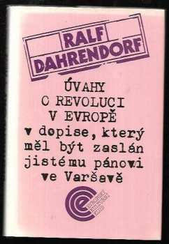 Úvahy o revoluci v Evropě v dopise, který měl být zaslán jistému pánovi ve Varšavě