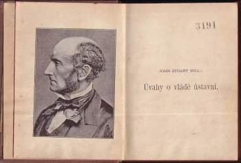 John Stuart Mill: Úvahy o vládě ústavní