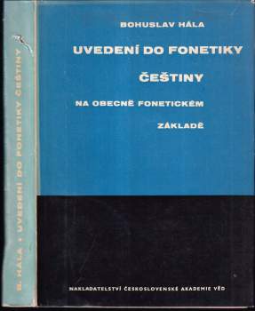 Uvedení do fonetiky češtiny na obecně fonetickém základě