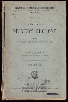 Uvedení ve vědy duchové