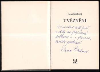 Dana Šimková: Uvězněni