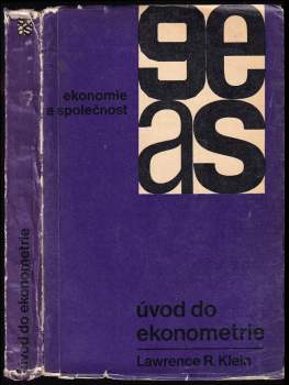 Úvod do ekonometrie