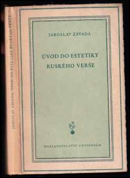 Úvod do estetiky ruského verše