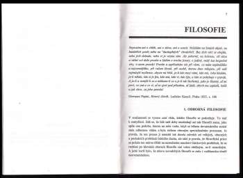 Dominik Pecka: Úvod do filosofie