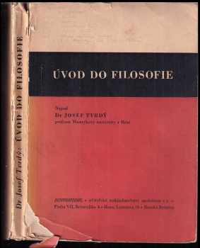 Josef Tvrdý: Úvod do filosofie