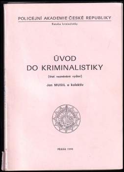 Úvod do kriminalistiky