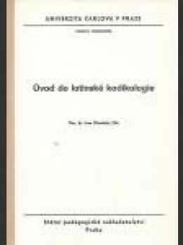 Úvod do latinské kodikologie
