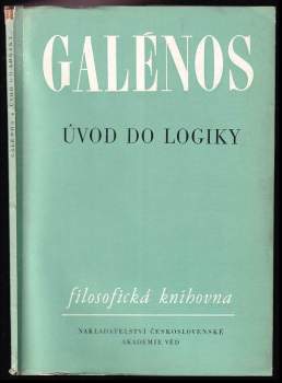 Galénos: Úvod do logiky