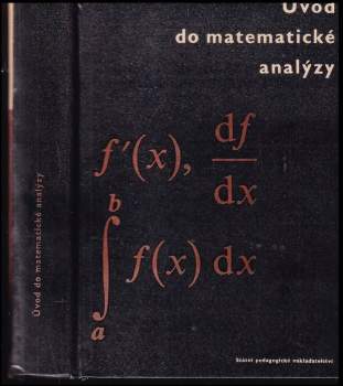Úvod do matematické analýzy