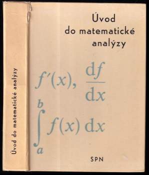 Úvod do matematické analýzy