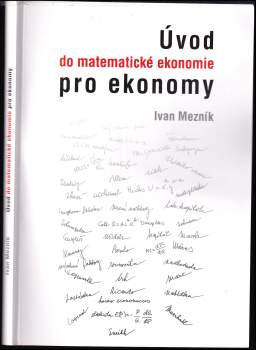 Úvod do matematické ekonomie pro ekonomy