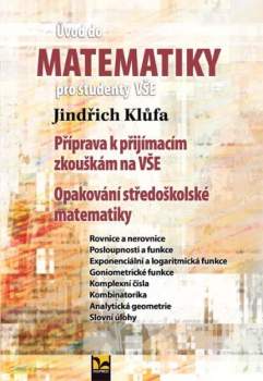Jindřich Klůfa: Úvod do matematiky pro studenty VŠE