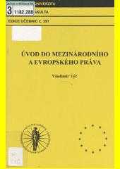 Úvod do mezinárodního a evropského práva