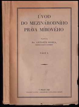 Úvod do mezinárodního práva mírového