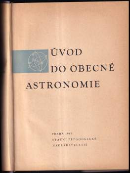 Bohumil Hacar: Úvod do obecné astronomie