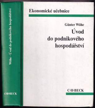 Günter Wöhe: Úvod do podnikového hospodářství