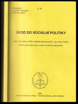 Úvod do sociální politiky